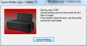 How to fix Error 5100 Notification