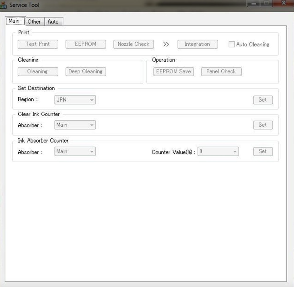 Canon Service Tool V3400 (ST3400) Download